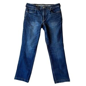 Duluth Ballroom Double Flex jeans 36 x 29 Dark blue wash Straight leg Mens